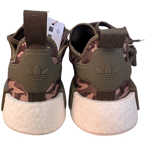 NWT Adidas Men's Originals size 7 NMD R1 Sneakers. Olive Strata/Camo colorway - Picture 4 of 9